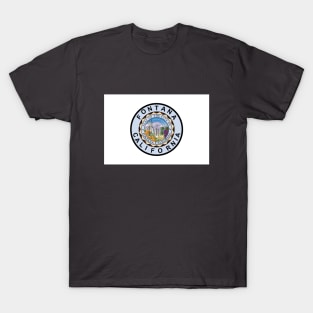 Flag of Fontana, California T-Shirt